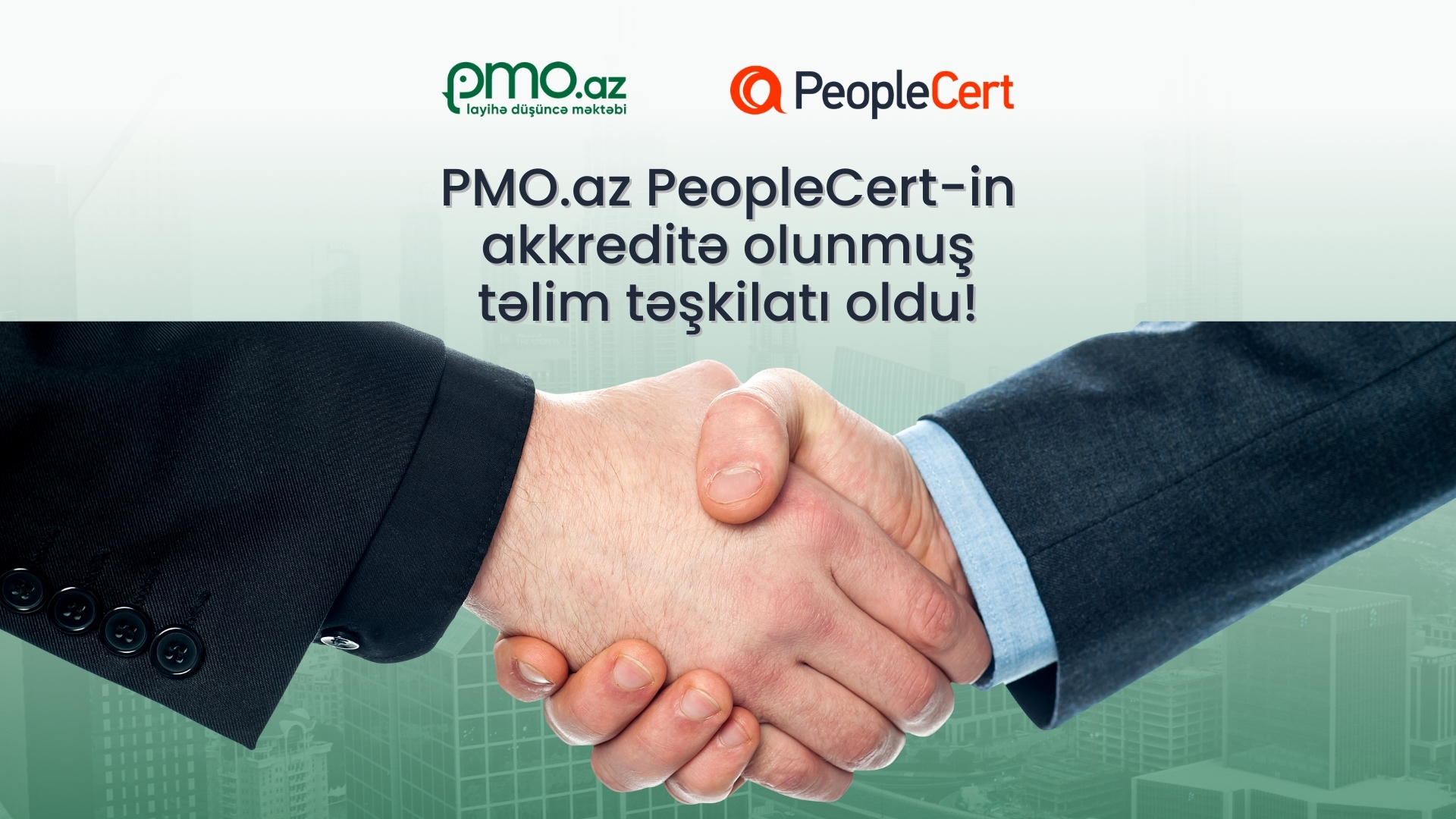 PMO.az PeopleCert-in akkreditə olunmuş təlim təşkilatı oldu