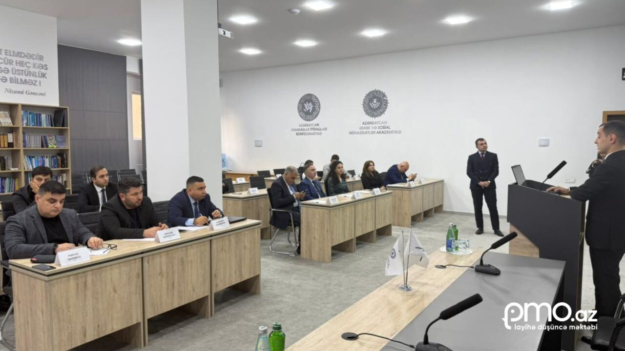 AHİK əməkdaşları üçün keçirilən “Layihələrin idarə olunması əsasları” təlimi yekunlaşdı.