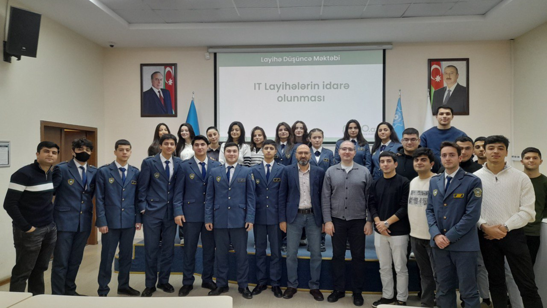 PMO.az Layihə Düşüncə Məktəbi Dövlət Gömrük Komitəsinin Akademiyasının tələbələri üçün İT Project Management mövzusunda silsiləli MasterClass təşkil etmişdir