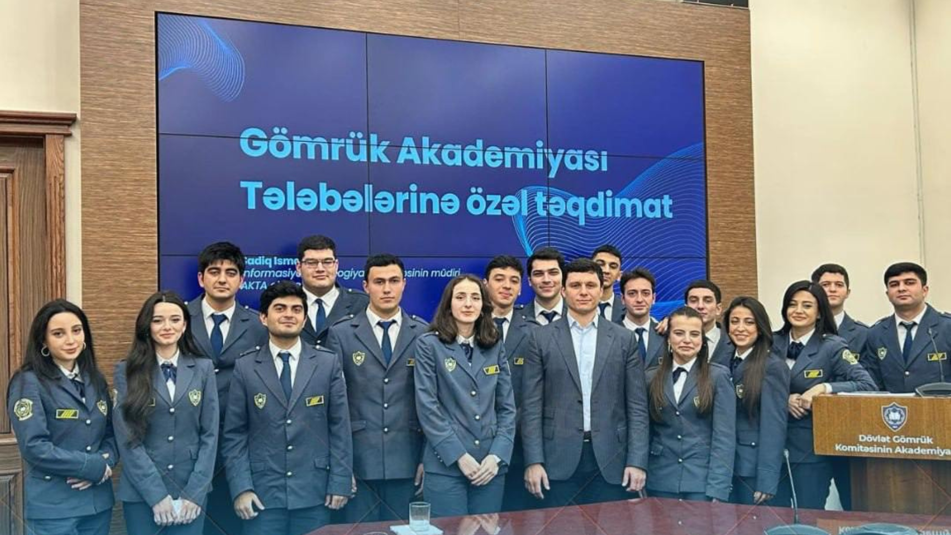 PMO.az Layihə Düşüncə Məktəbi olaraq Dövlət Gömrük Komitəsinin Akademiyasının tələbələri üçün İT Layihə İdarəetməsi mövzusunda növbəti silsiləli MasterClass-ı təşkil etdik