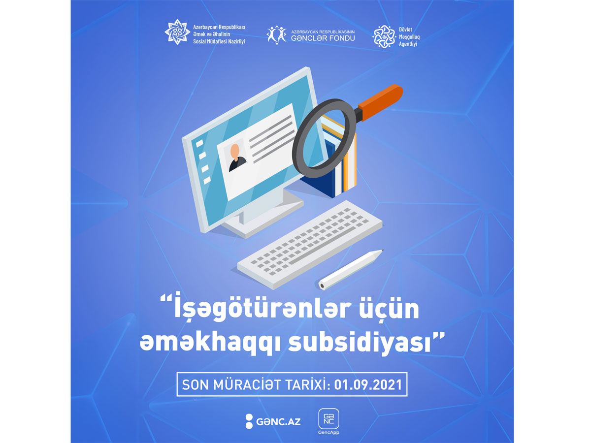 “İşəgötürənlər üçün Əməkhaqqı Subsidiyası” layihəsinə start verilir
