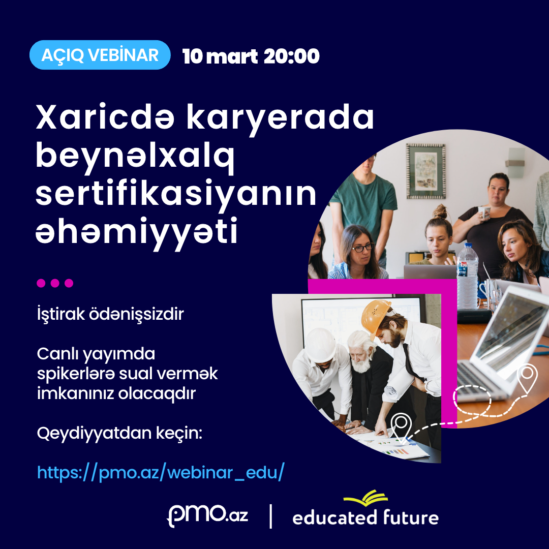Xaricdə karyerada beynəlxalq sertifikasiyanın əhəmiyyəti