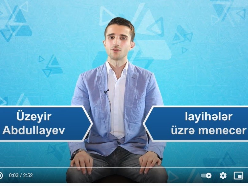 Üzeyir Abdullayev - Layihələrin İdarə Olunması haqqında qısa